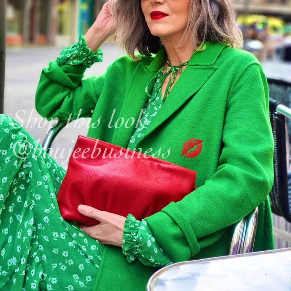 ZARA Gathered Leather Crossbody Shoulder Bag - Picture 4 of 8